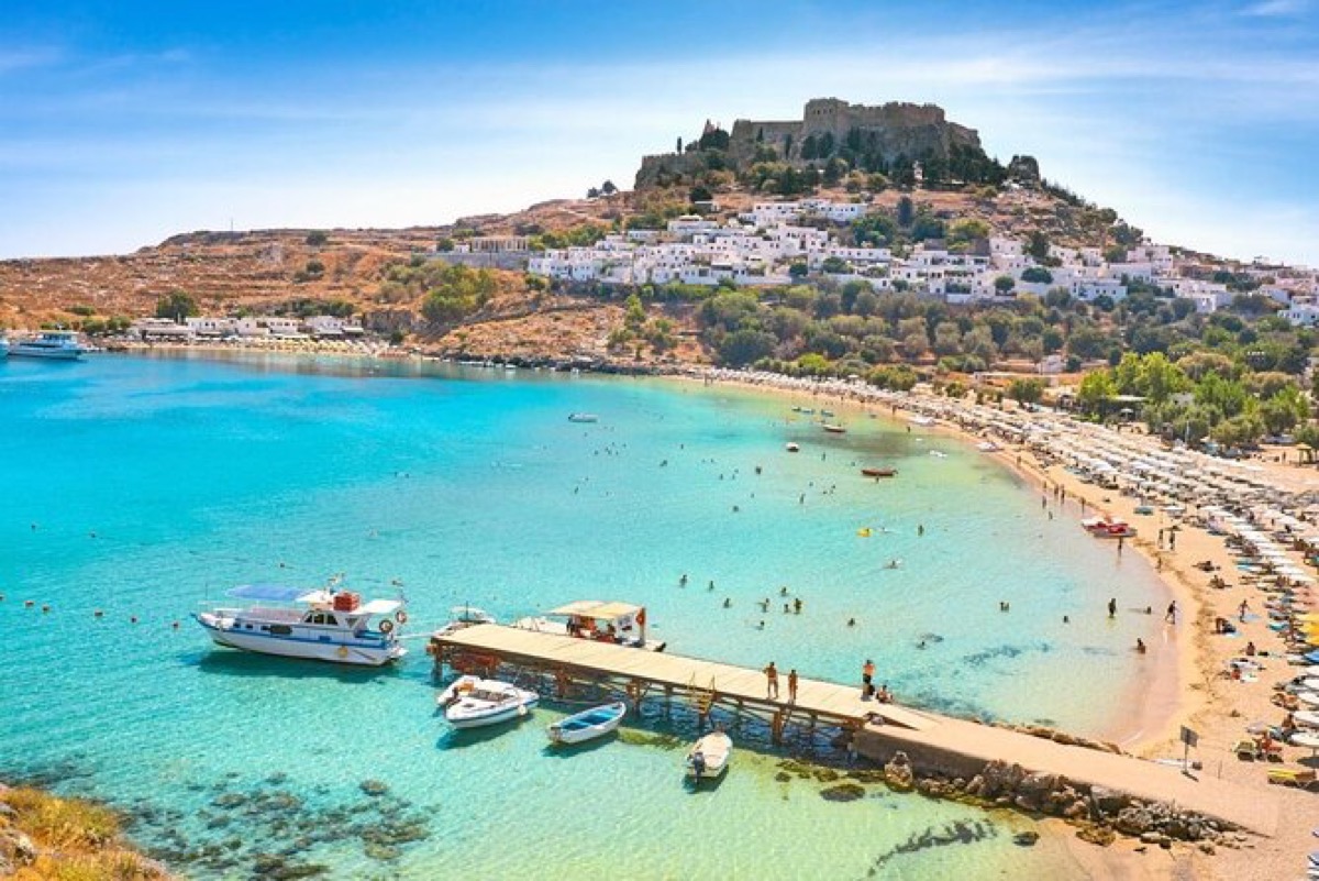 Boat Trip to Lindos — Visiting the Acropolis from the Sea