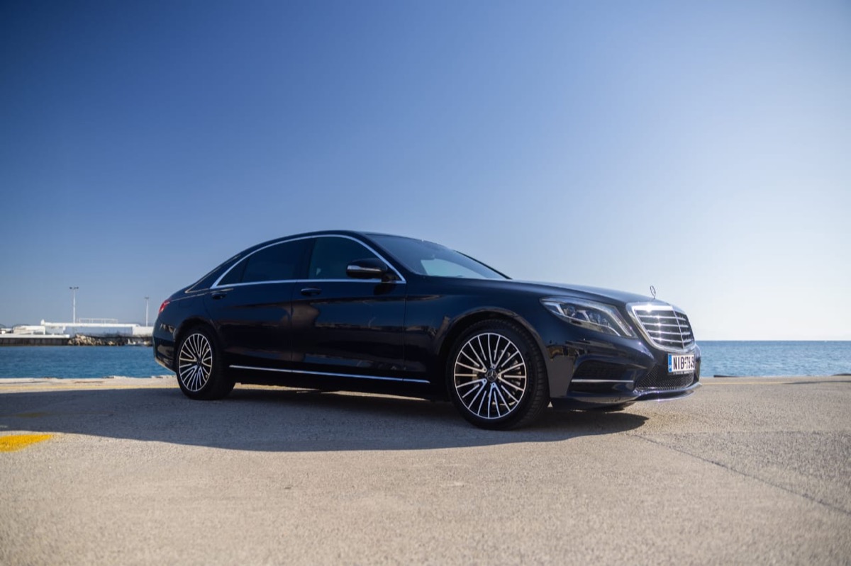 Mercedes S-Class transfer in Rhodes